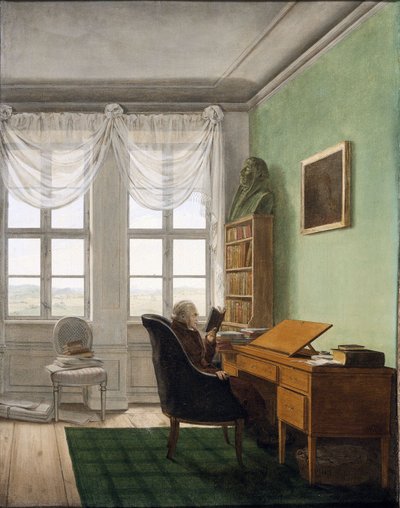 Reinhards Studierstube von Georg Friedrich Kersting