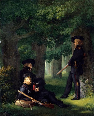 Die Vorposten von Georg Friedrich Kersting