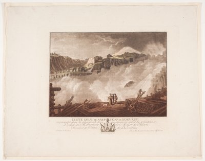 Wasserfall von Sarp-Foss in Norwegen von Georg Haas