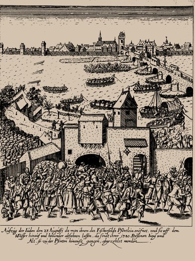 Der Fettmilch-Aufstand. Vertreibung der Juden aus Frankfurt am 23. August 1614 von Georg Keller