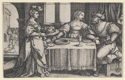Salome mit dem Kopf von Johannes dem Täufer von Georg Pencz