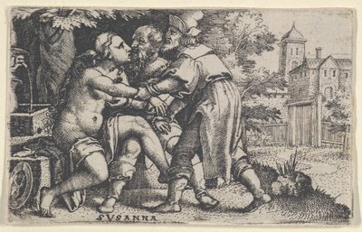 Susanna und die Ältesten von Georg Pencz