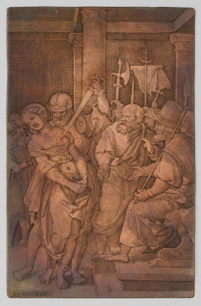 Virginia von ihrem Vater getötet von Georg Pencz