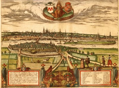 Maastricht, Niederlande von Georg and Hogenberg Franz (1535 90) Braun
