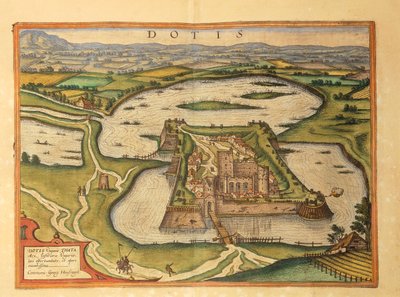 Tata, Dotis aus Civitates Orbis Terrarum von Georg Braun von Georg Braun and Hogenberg Franz