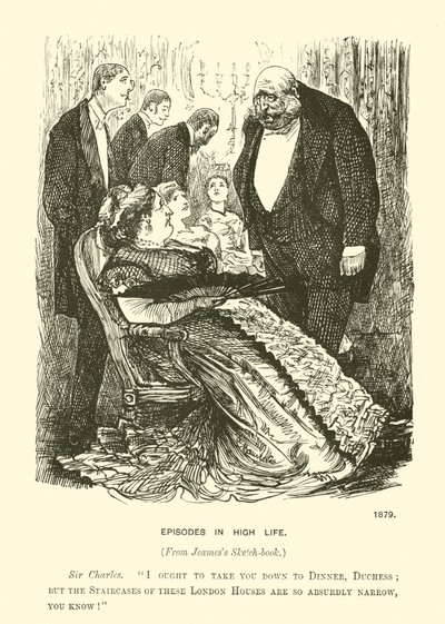 Episoden im hohen Leben (Gravur) von George (after) Du Maurier