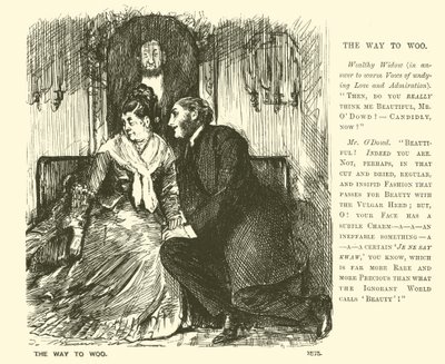 Der Weg zu werben von George (after) Du Maurier