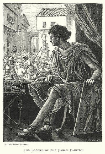 Die Legende des heidnischen Malers von George (after) Howard