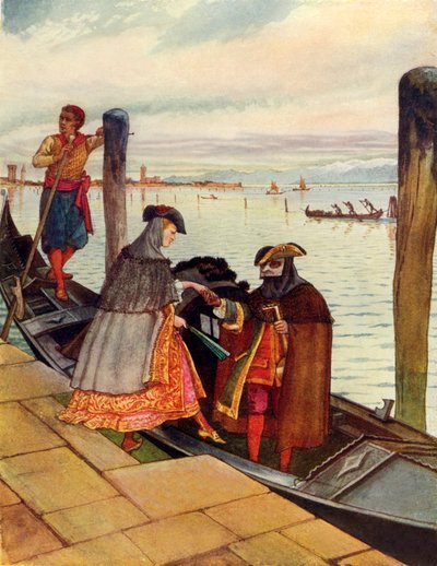 La Biondina in Gondoletta von George 9th Earl of Carlisle Howard