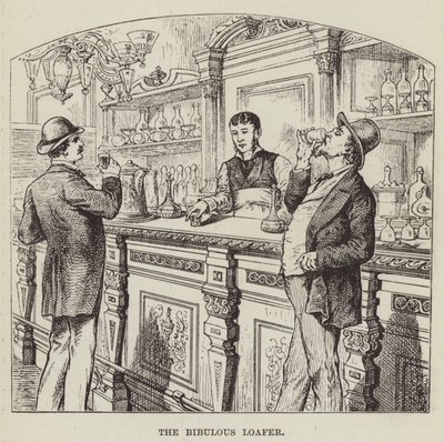 Der trinkfreudige Faulenzer von George Augustus Sala