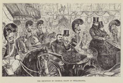 Der Empfang von General Grant in Philadelphia von George Augustus Sala