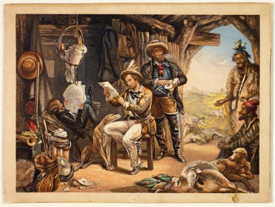 Australien, Nachrichten von Zuhause von George Baxter