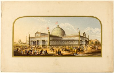 Crystal Palace, New York von George Baxter