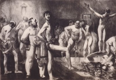 Badehaus der Geschäftsleute von George Bellows