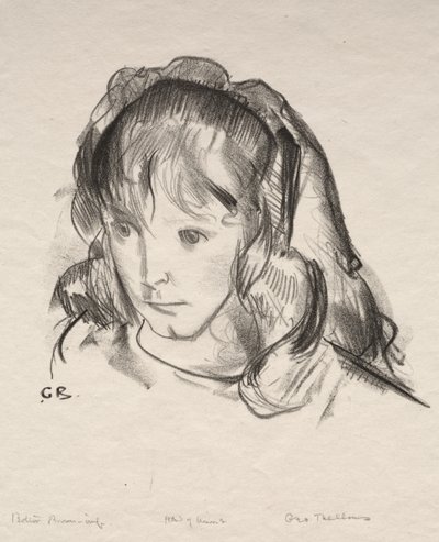 Kopf von Anne von George Bellows