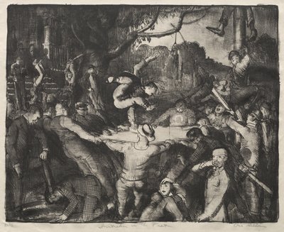 Aufnahme in die Studentenverbindung von George Bellows