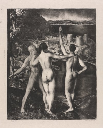 Lychnis und ihre Söhne von George Bellows