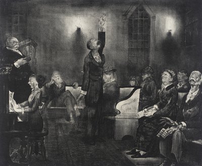 Gebetstreffen Nr. 2 von George Bellows
