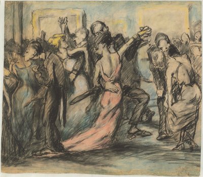 Gesellschaftsball [verso] von George Bellows