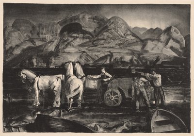 Das Sandteam von George Bellows