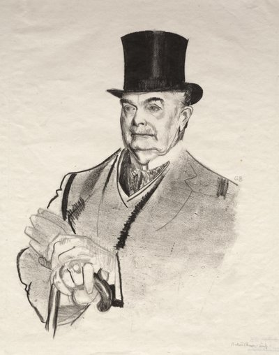 W. E. Story, Esq., erster Zustand von George Bellows