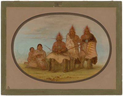 Pawnee-Indianer von George Catlin