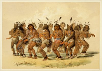 Der Bärentanz von George Catlin