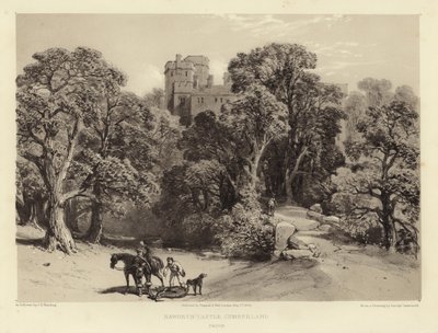 Naworth Castle, Cumberland von George Cattermole