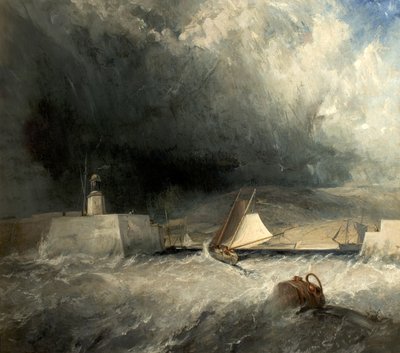 Whitby Hafen, North Yorkshire, 1836 von George Chambers