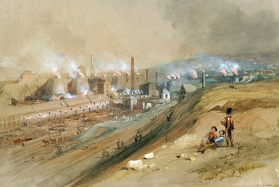 Dowlais Eisenwerke von George Childs