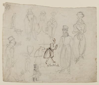 Charakterstudien von George Cruikshank