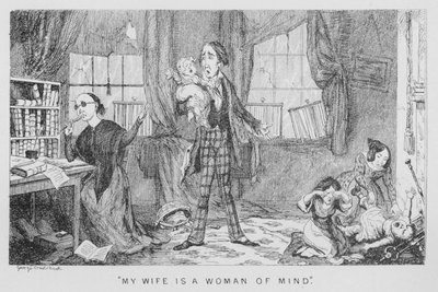 Meine Frau ist eine Frau von Verstand? von George Cruikshank