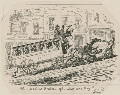 Die Omnibus-Bruten ... welche sind sie von George Cruikshank