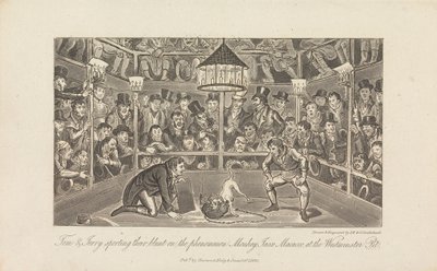 Tom & Jerry genießen ihren Spaß... von George Cruikshank