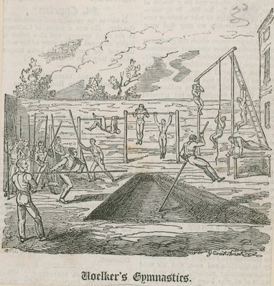 Woelkers Gymnastik von George Cruikshank