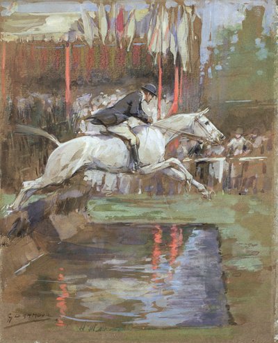 Der Wassergraben von George Denholm Armour