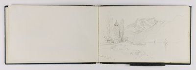 (Skizzenbuch) Vevey La Tour von George Elbert Burr
