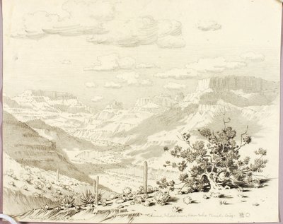 Wolkenschatten, Apache Trail, Arizona von George Elbert Burr