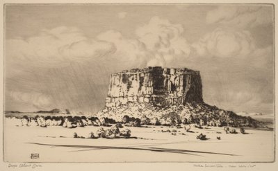 Mesa Encantada, New Mexico (Nr. 2) von George Elbert Burr
