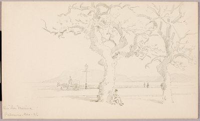 An der Marina, Palermo von George Elbert Burr