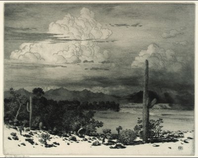Verde River, Apache-Reservat, Arizona von George Elbert Burr