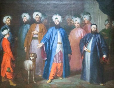 Mehmed Said Efendi und sein Gefolge von George Engelhardt Schroeder