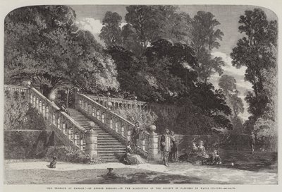 Die Terrasse in Haddon von George Haydock Dodgson