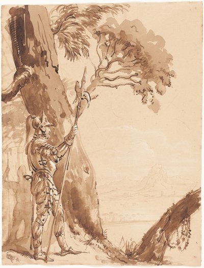 Banditen auf der Lauer von George Hayter
