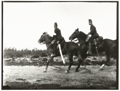 Gelbe Reiter der berittenen Artillerie von George Hendrik Breitner