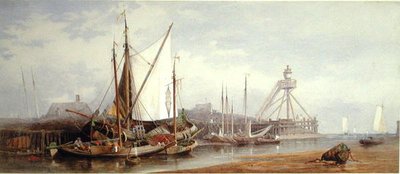 Niederländischer Fischereihafen von George Henry Andrews