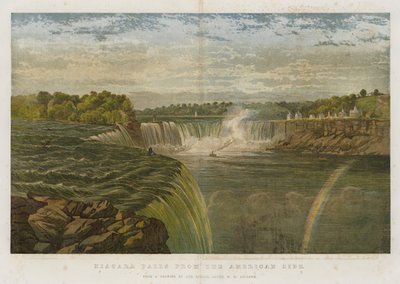 Niagarafälle von der amerikanischen Seite von George Henry Andrews