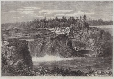 Die Wasserfälle der Chaudiere, nahe Quebec von George Henry Andrews