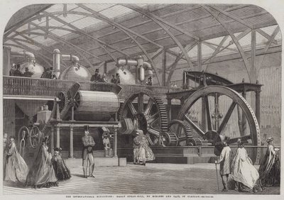 Die Internationale Ausstellung, Große Zuckermühle, von Mirlees und Tait, aus Glasgow von George Henry Andrews