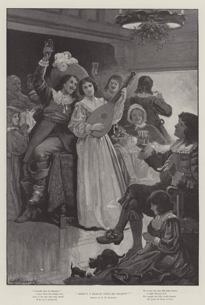 Ein Hoch auf Seine Majestät! von George Henry Edwards
